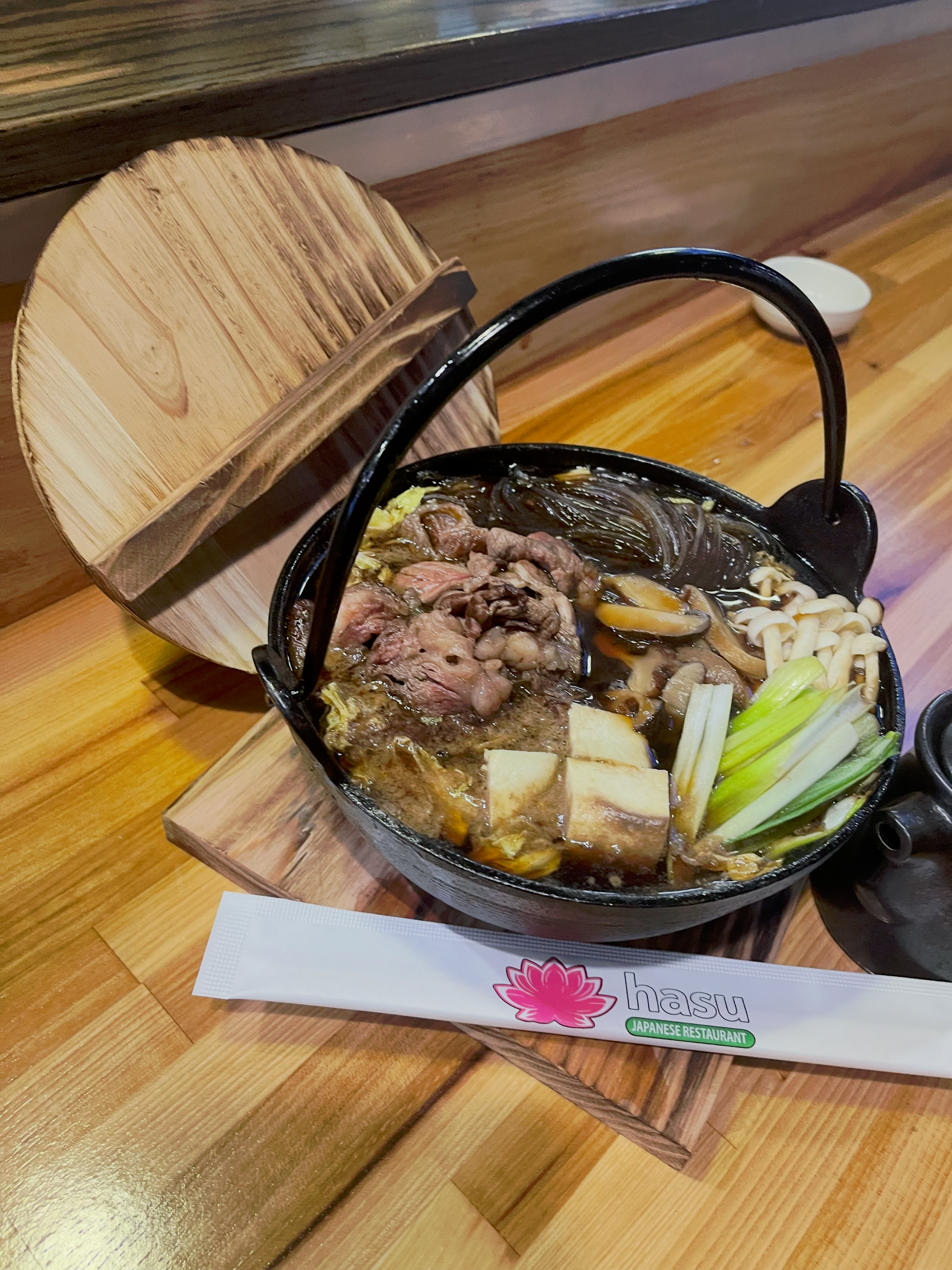 Hasu Japanese kitchen — chef at work
